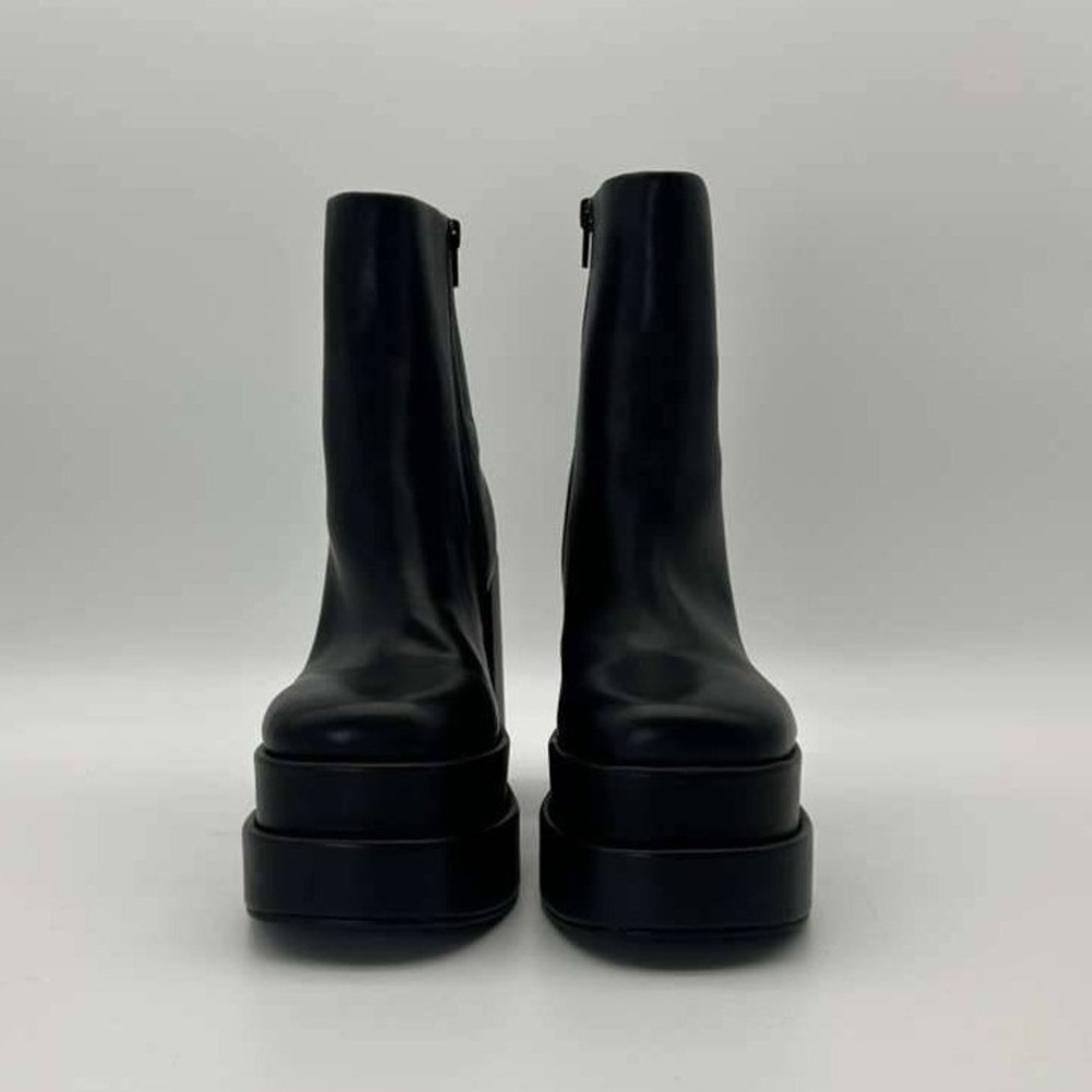 Steve Madden Cobra Black Platform Boots - Women's Size 7.5 - Brand New - Picture 3 of 6